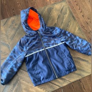 Carter’s 5T Jacket Coat with Hood Fleece Interior